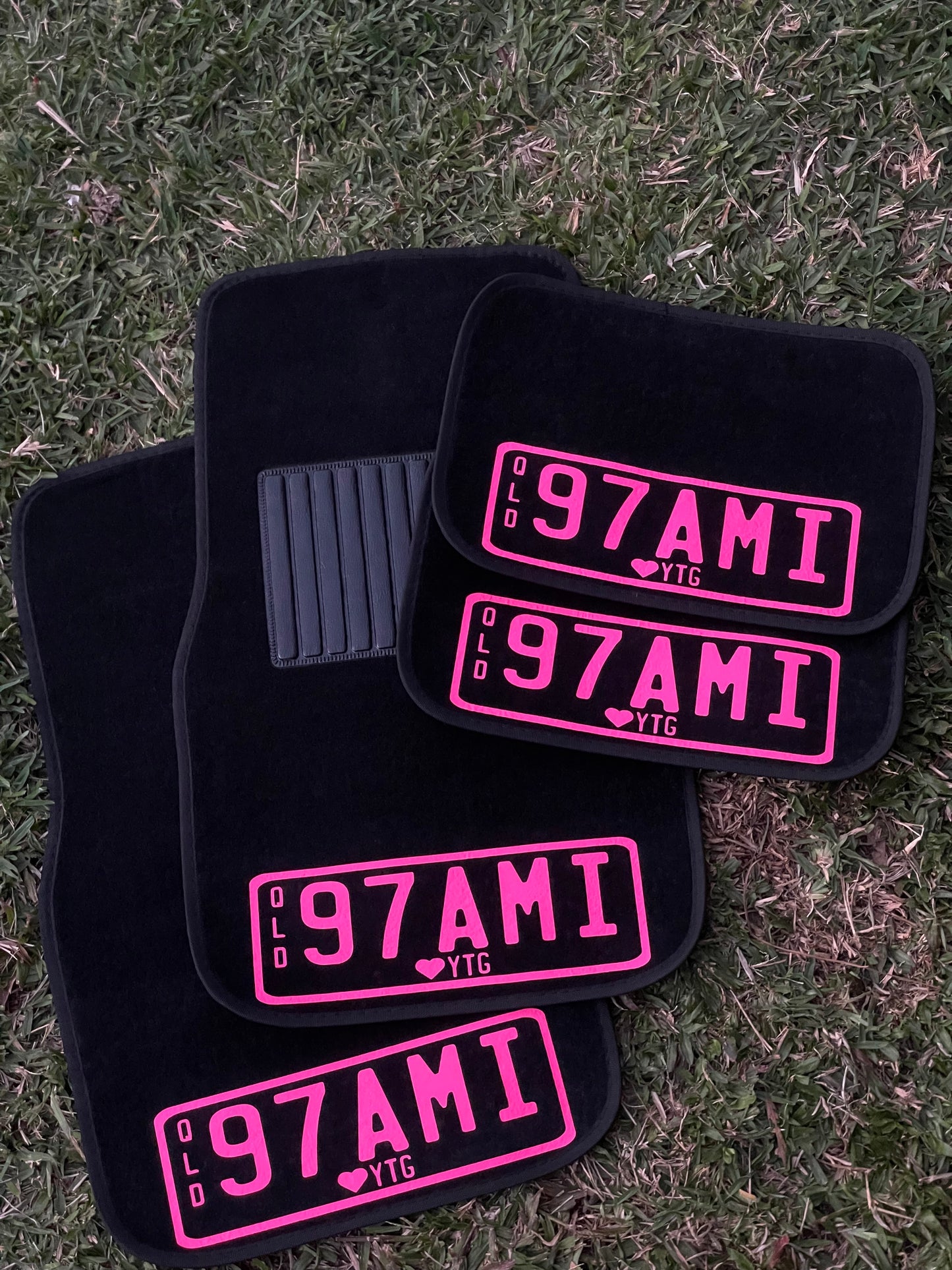 Custom floor mats