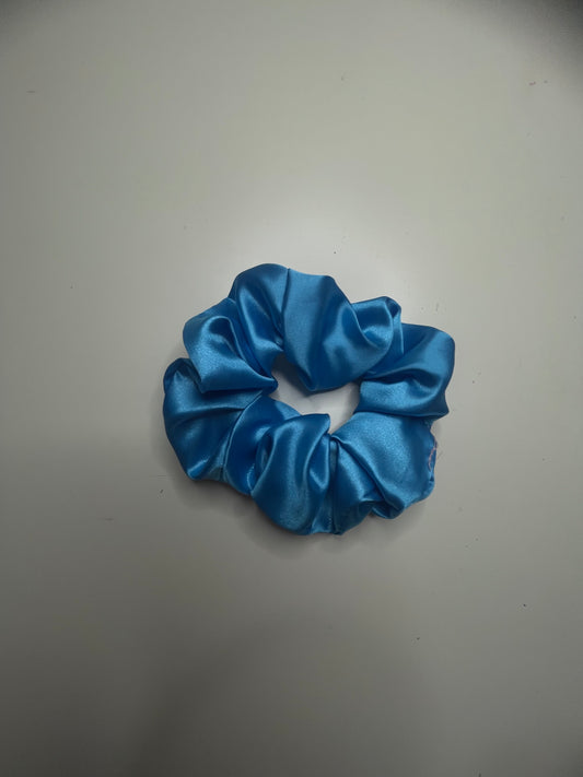 Blue silk