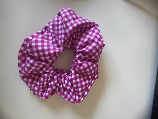Purple chequered