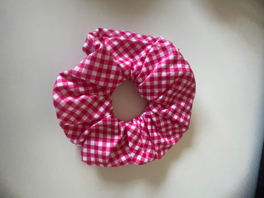 Pink chequered