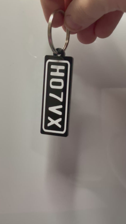 plate keyrings